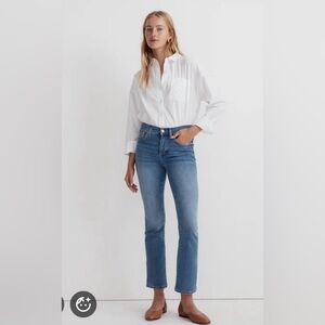Madewell midrise kickout size 27 tall